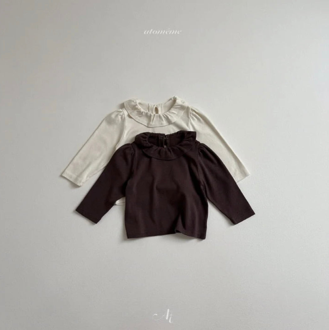 Collar Ruffle Tee