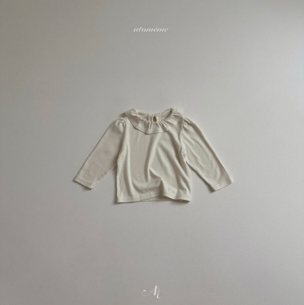 Collar Ruffle Tee