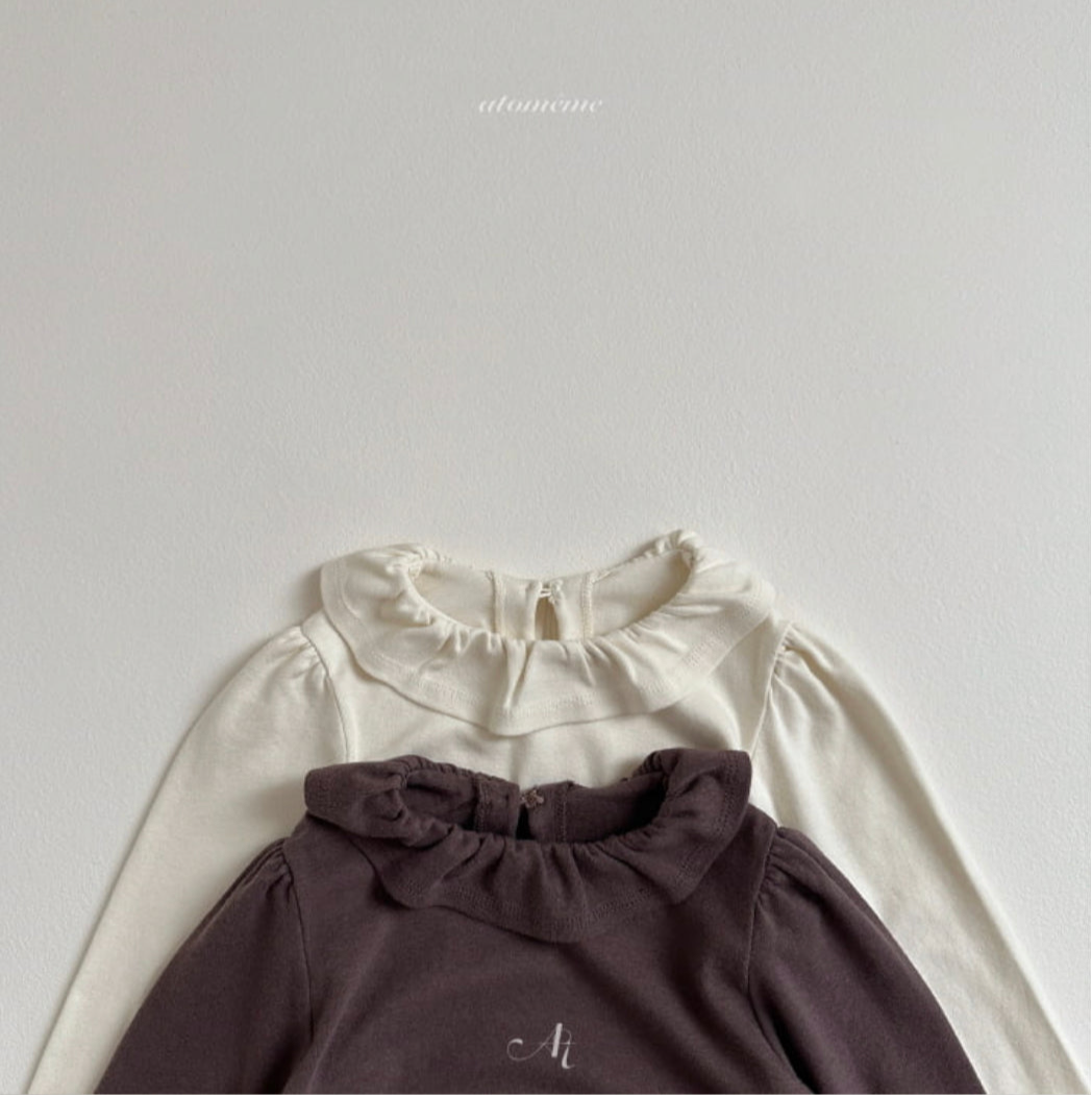 Collar Ruffle Tee